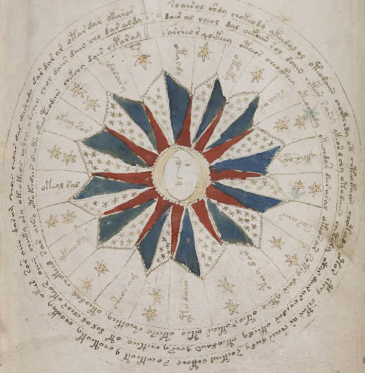 An Ilustration from The Voynich Manuscript