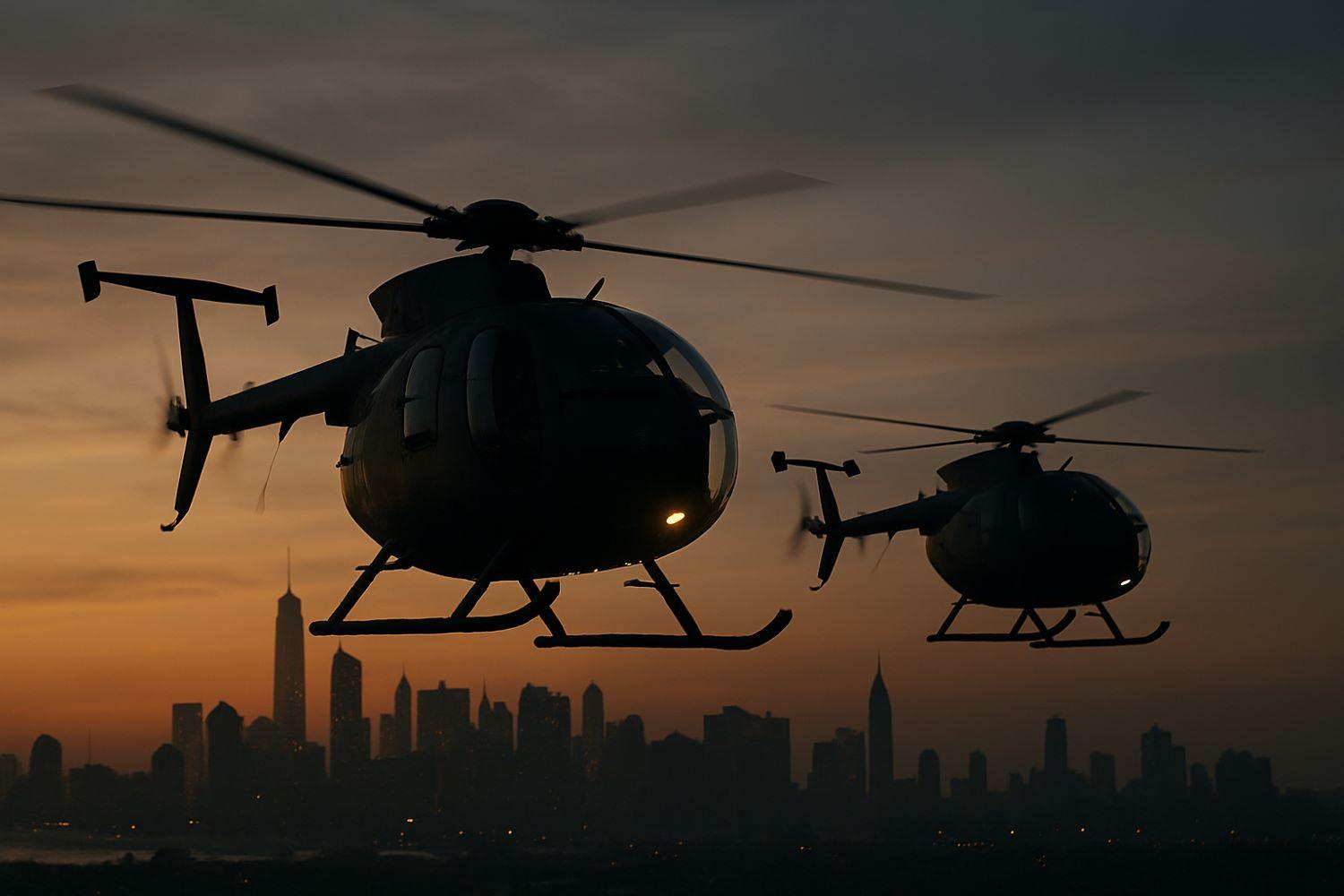 MH-6s Helicopters