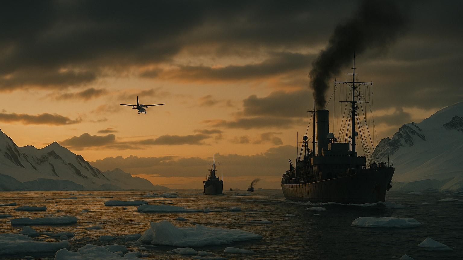 Operation Highjump, Antarctica