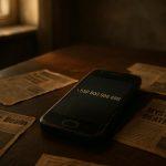 Abandoned smartphone showing Bulgaria's cursed phone number +359 888 888 888